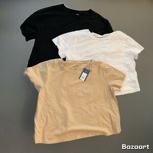 Bundle of 3 XXL Cropped Shirts